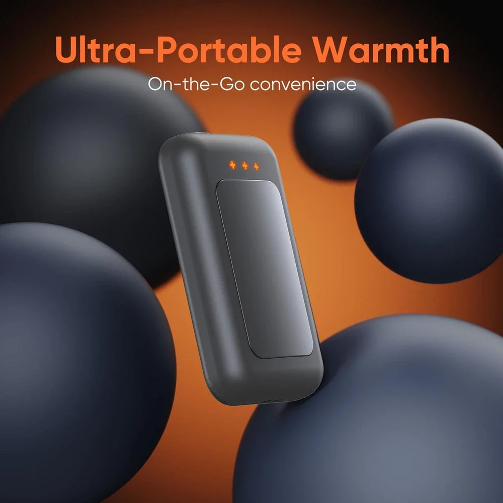 Hand Warmers Rechargeable, 2 Pack 6400Mah Electric Hand Warmer, 16 Hours Lasting
